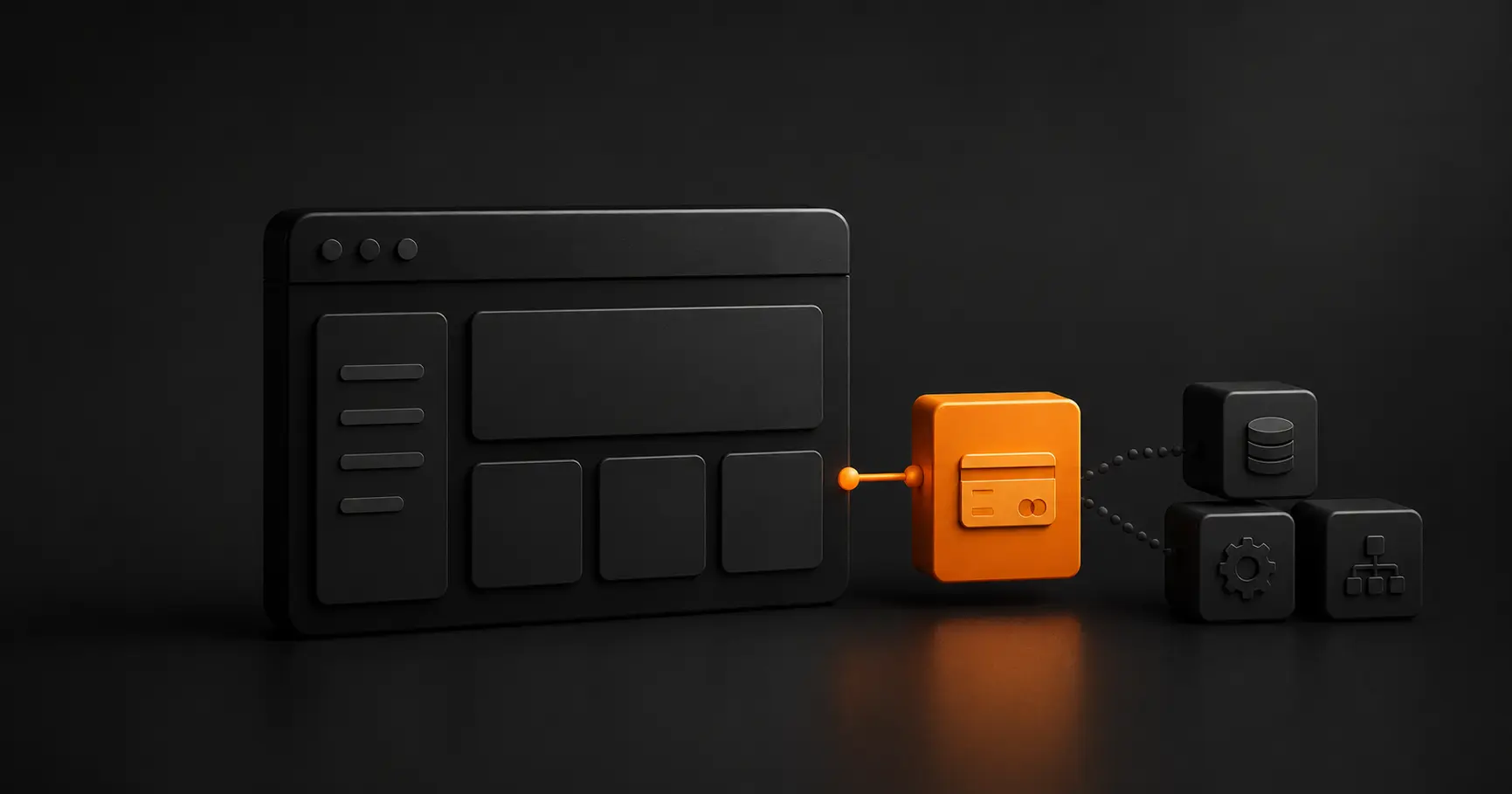 SaaS MVP interface connected to subscription payments, database and core product systems without unnecessary complexity.
