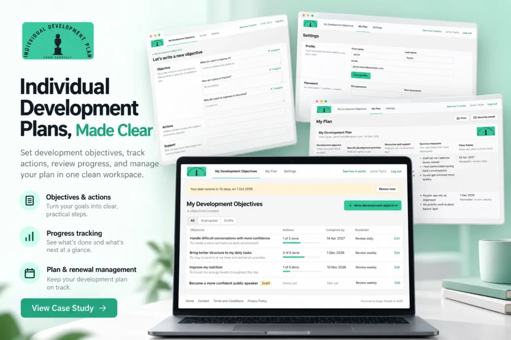 ClearPath Development Plan Dashboard