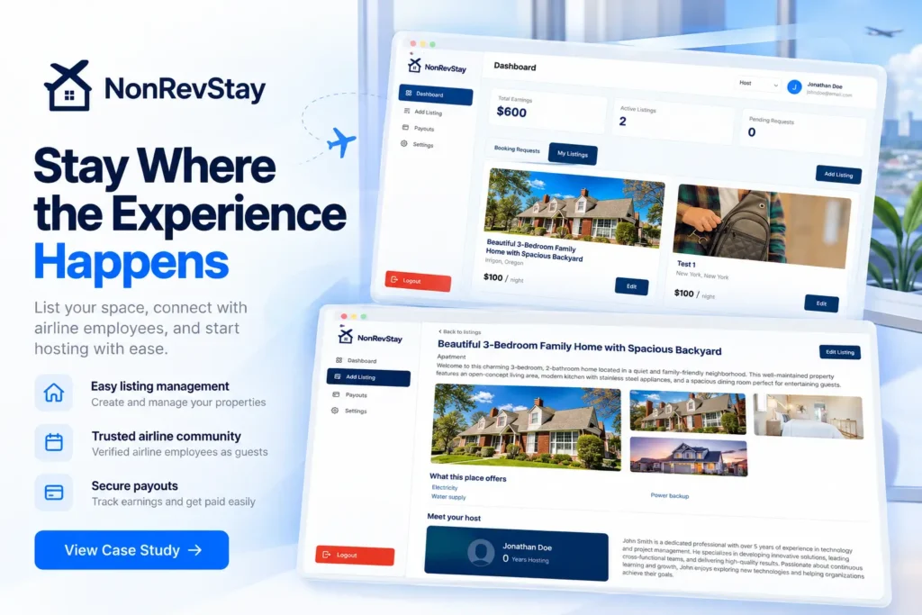 NonRevStay Travel Hosting Showcase